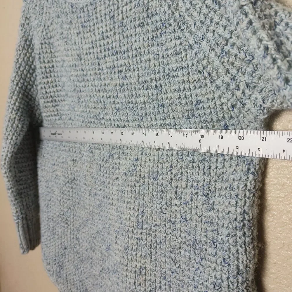 Free People Turtleneck Sweater The touches of wool and linen size L women's loos